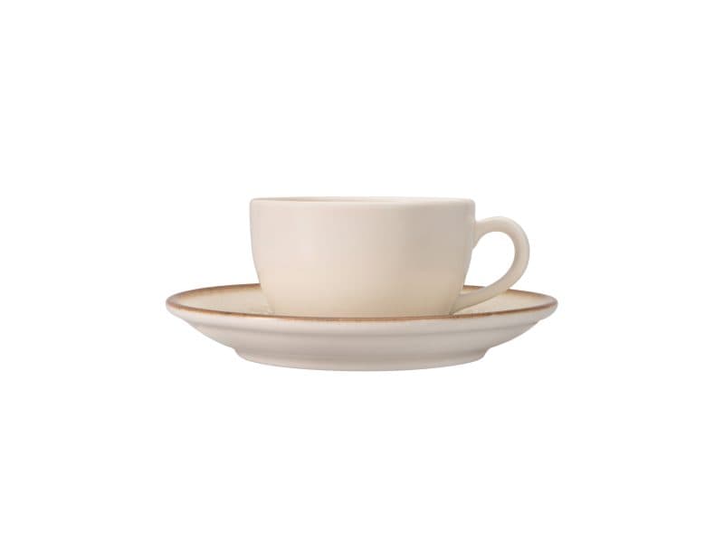 Cortado Bowl Shape Coffee Cup&Coupe Saucer 250 cc