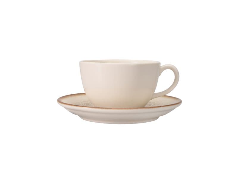 Cortado Bowl Shape Coffee Cup&Coupe Saucer 365 cc
