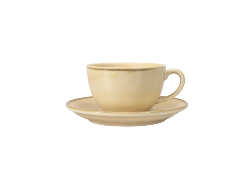 Sakura Bowl Shape Coffee Cup&Coupe Saucer 365 cc