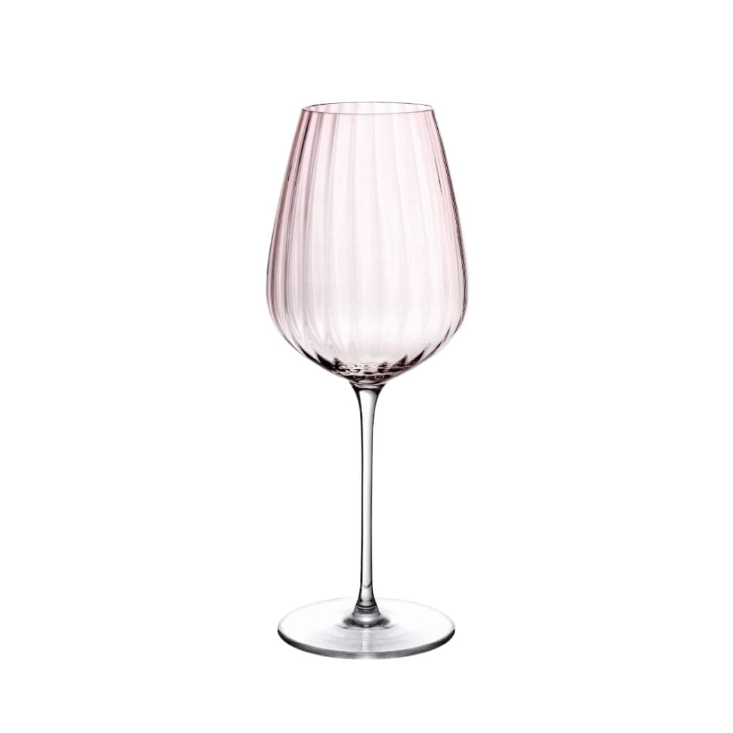 Round Up Dusty Rose White Wine Glass Set of 2
