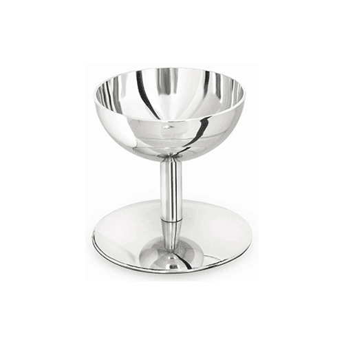 Kapp Footed Glass Ice Cream Bowl 9 cm
