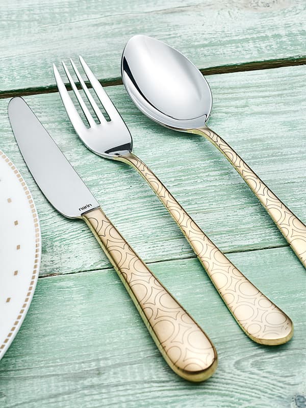 Epsilon Roma Series - Matte Gold Patterned