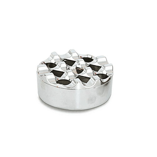 Kapp Round Cast Chrome Ashtray