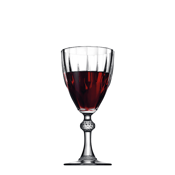 Pasabahce Diamond Large Stemmed Goblet 245cc
