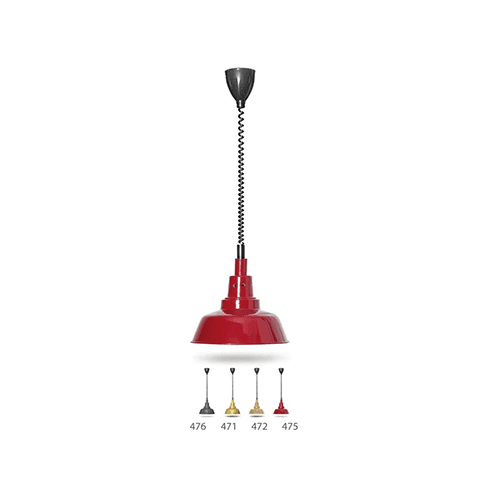 Table Vintage Infrared Lamp - Brass