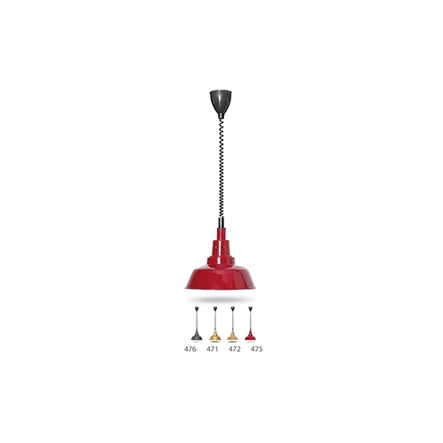 Table Vintage Infrared Lamp - Dark Green
