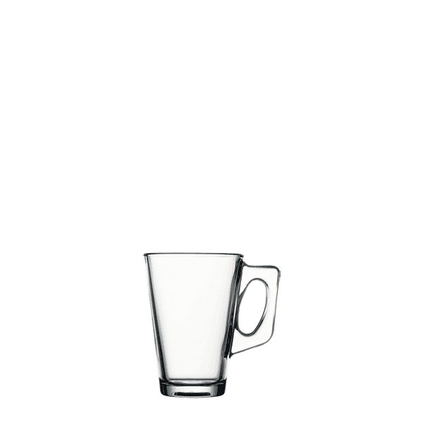 Pasabahce Vela Handled Glass Mug 250cc