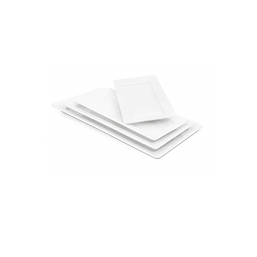 Kapp Melamine Rectangular Plate 50 cm