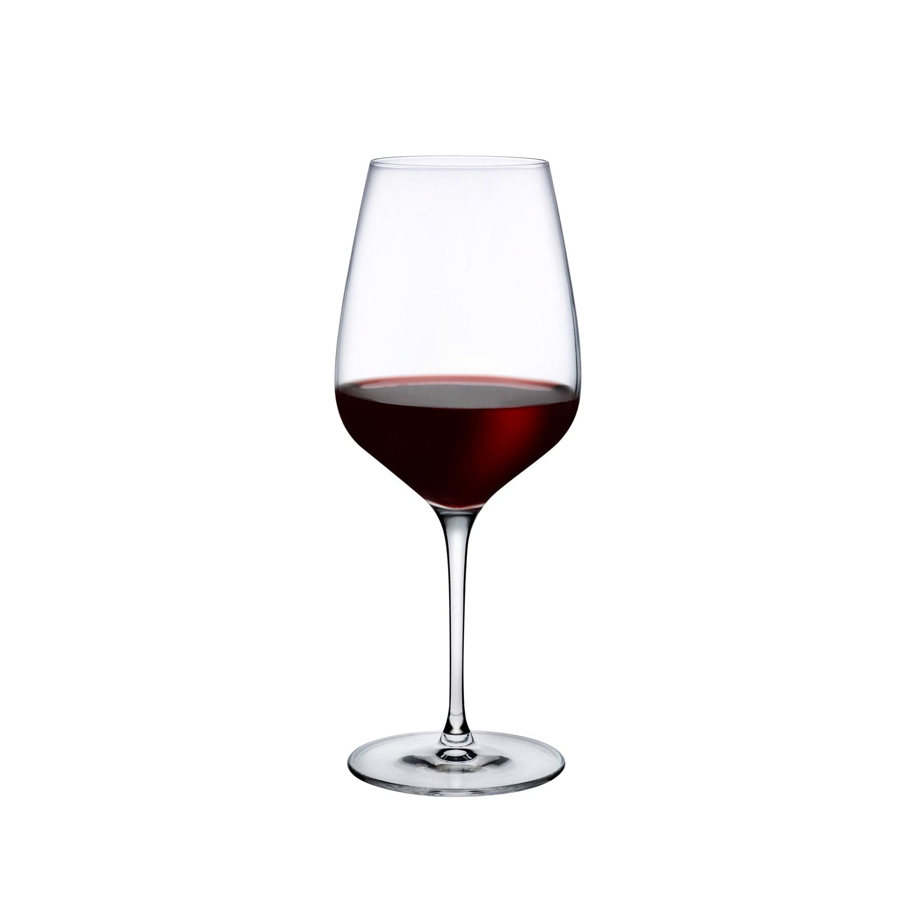 Refine Set of Two Red Wine Glasses