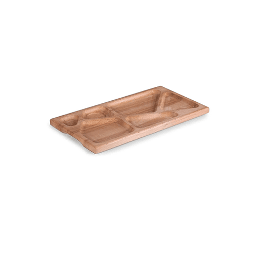 Kapp Geometric Presentation - Beech 20x38 cm
