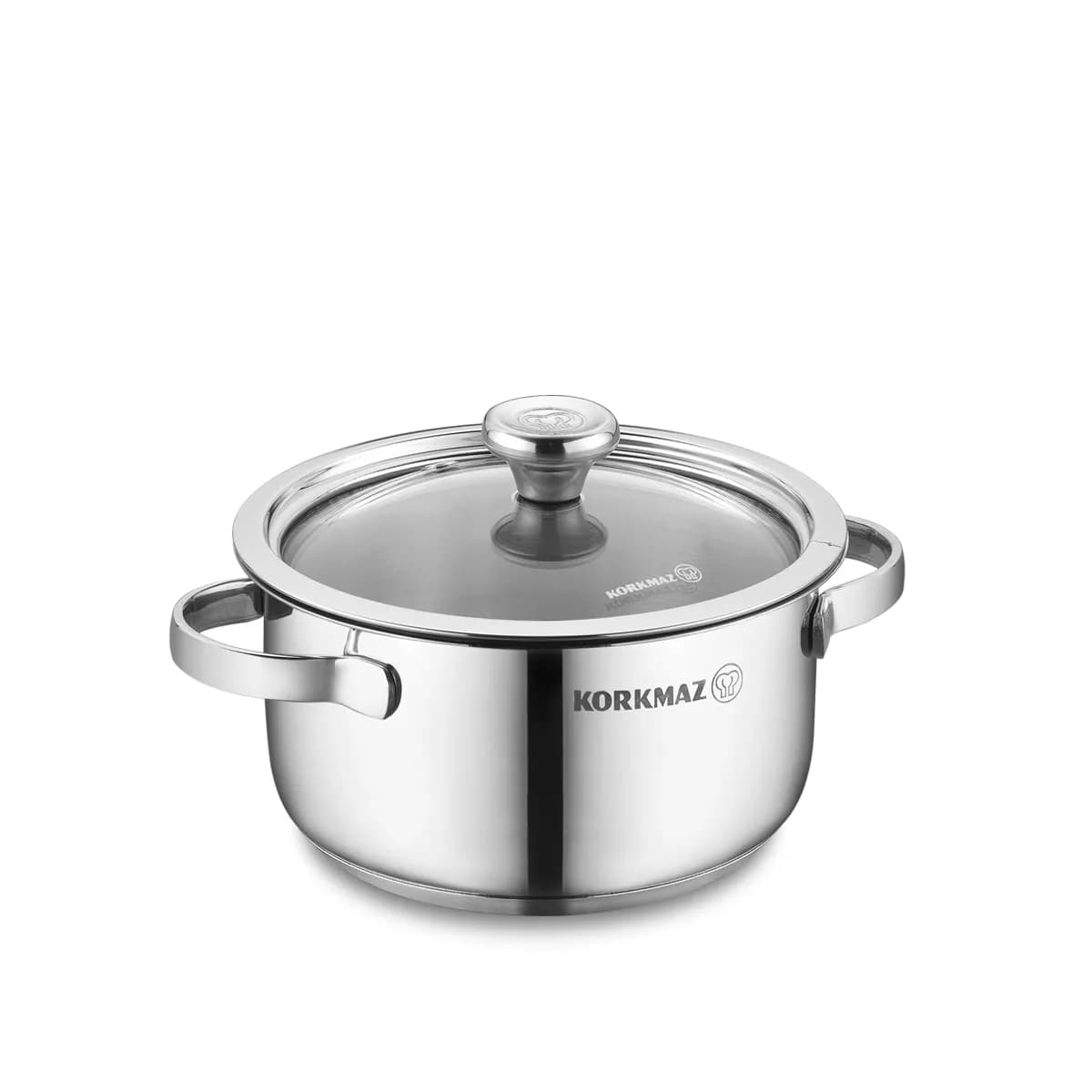 Korkmaz Minika 14x7 cm Pot Inox Pot A1399