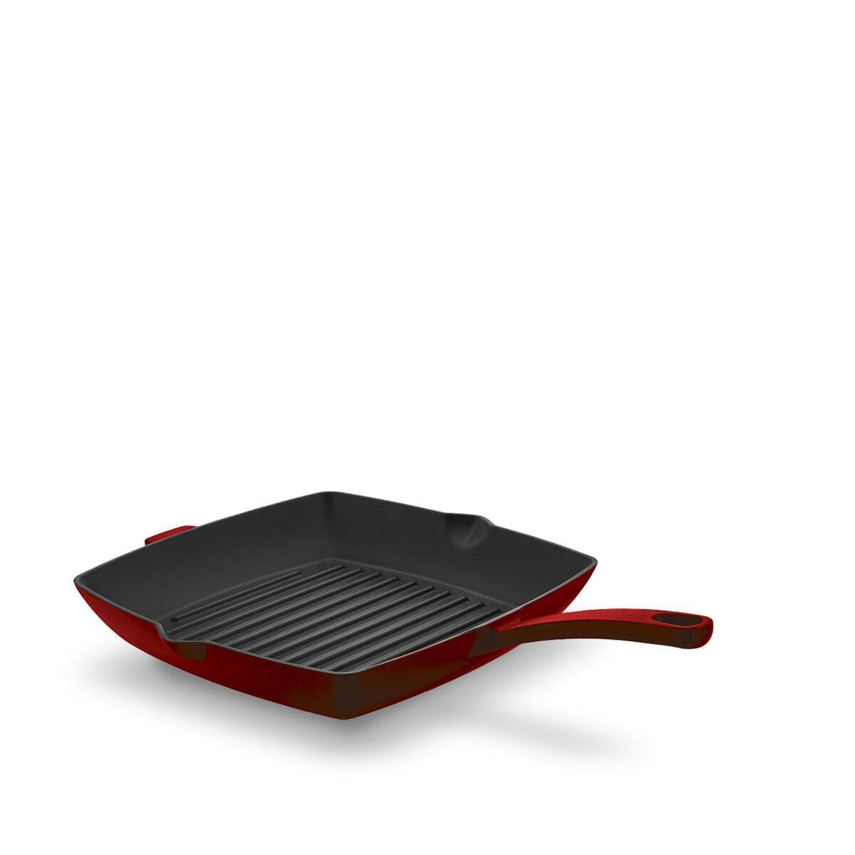 Korkmaz Casta Red Square 26x26 cm Grill Cast Iron Pan A2846-1