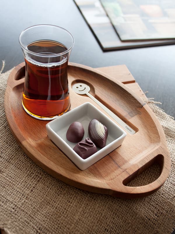 Wooden Tea Serving Tray