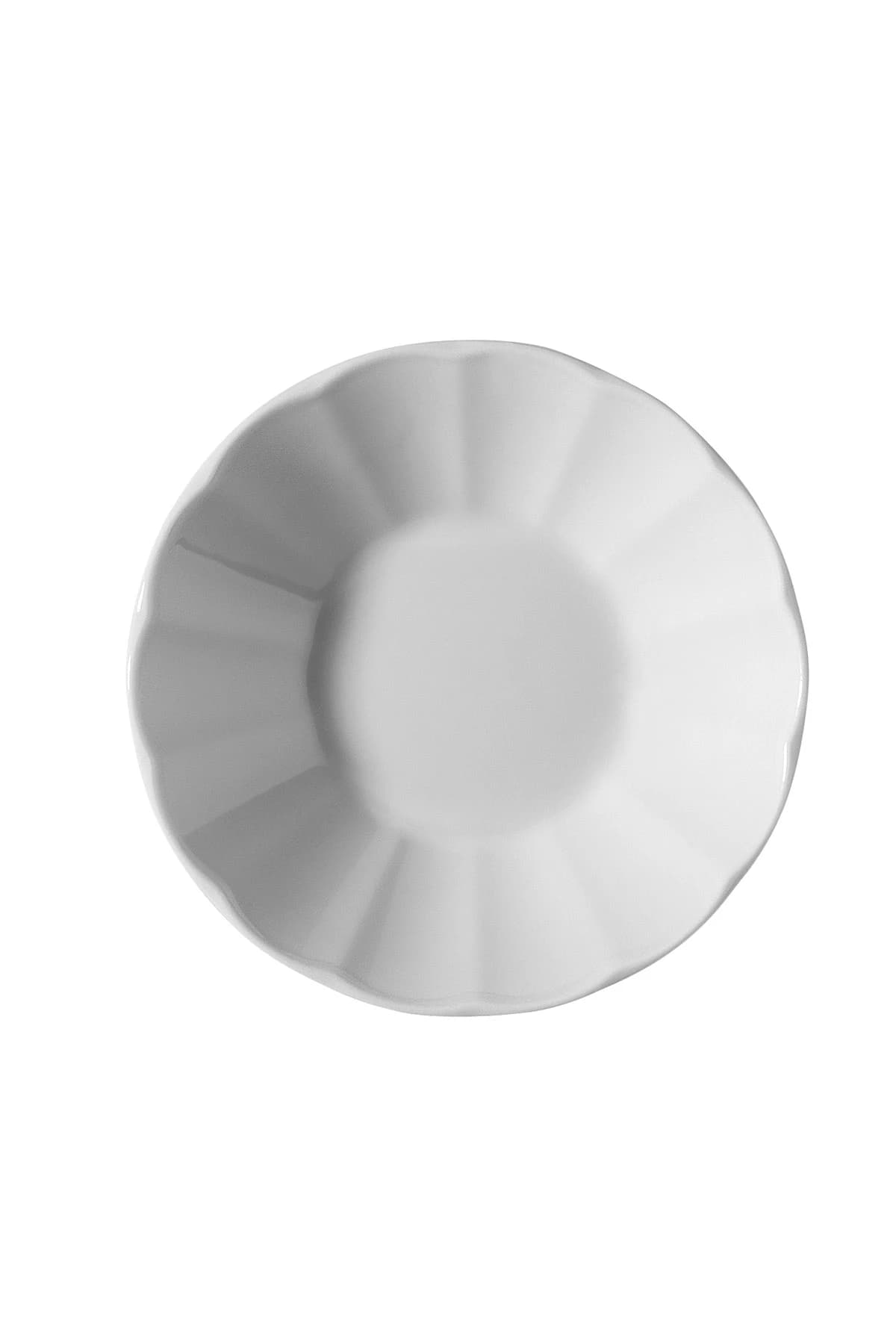 KUTAHYA PORCELAIN ACEM 10 CM. TEA PLATE WHITE
