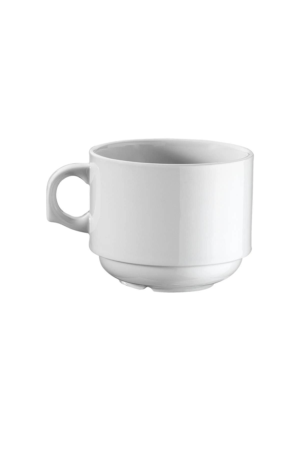 KUTAHYA PORCELAIN ANTALYA HOTEL TEA CUP 180 cc.WITHOUT DECORATION