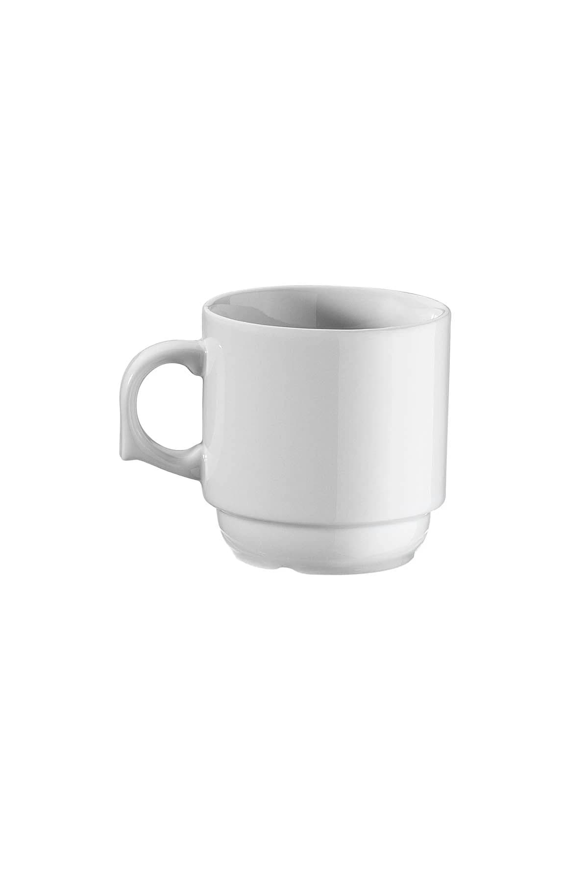 KUTAHYA PORCELAIN ANTALYA HOTEL COFFEE CUP WHITE