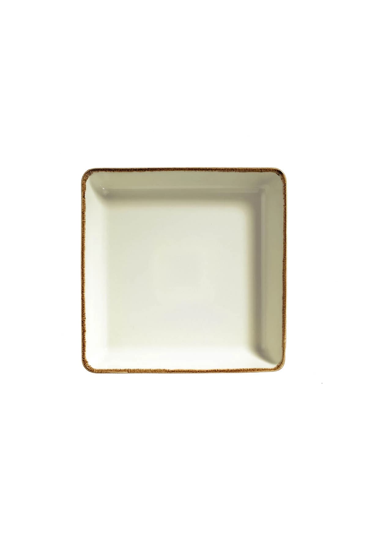 Kütahya Porcelain Bone Tan 19cm. Deep Plate