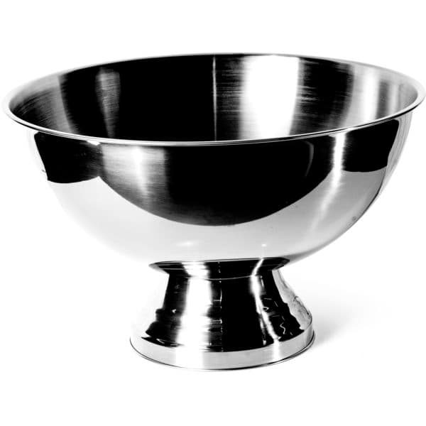 Biradli Stainless Steel Punch Bowl (39cm)
