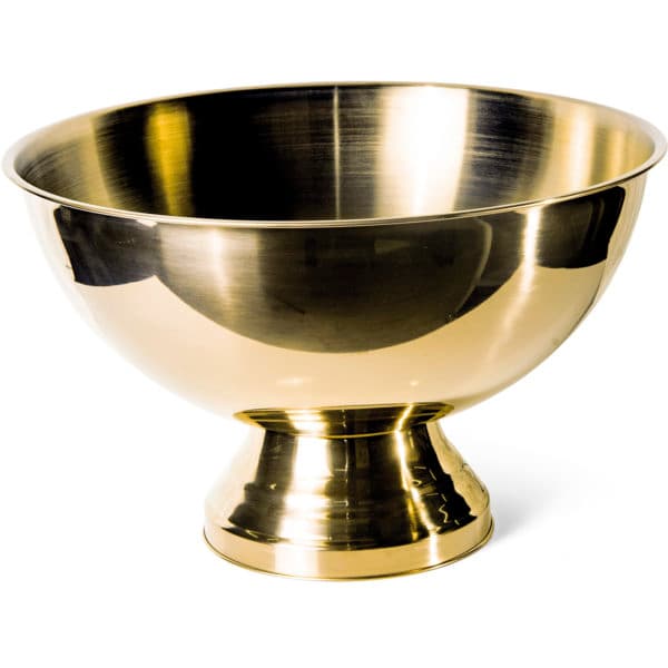 Biradli Punch Bowl - Gold (39cm)