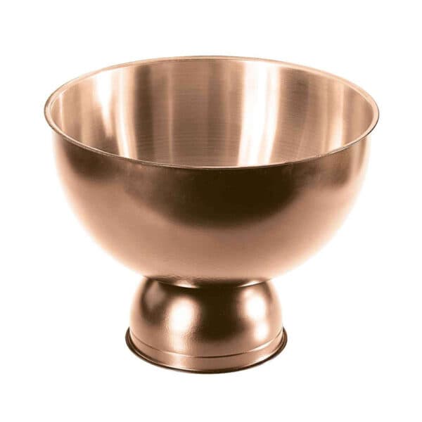 Biradli Steel Punch Bowl - Copper (28cm)