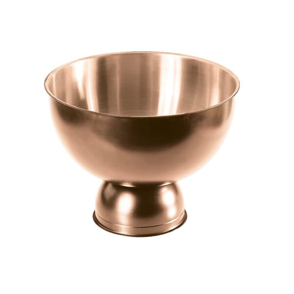 Biradli Steel Punch Bowl - Copper (32cm)