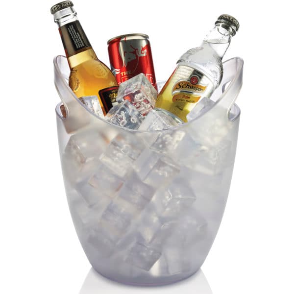 Biradli Acrylic Handled Wine Bucket