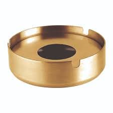 Ashtray with Lid 10cm Gold
