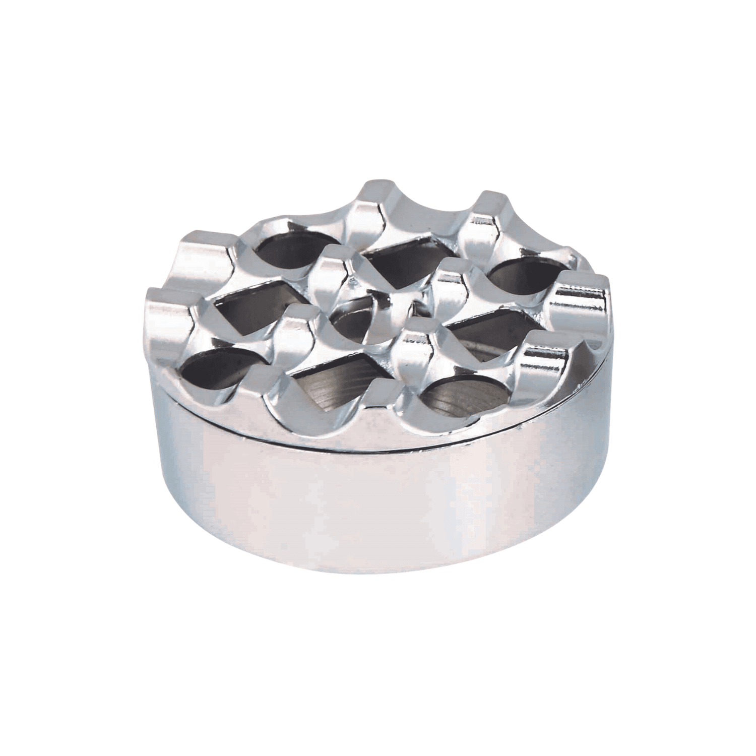 Cheffinox Round Ashtray - Chrome