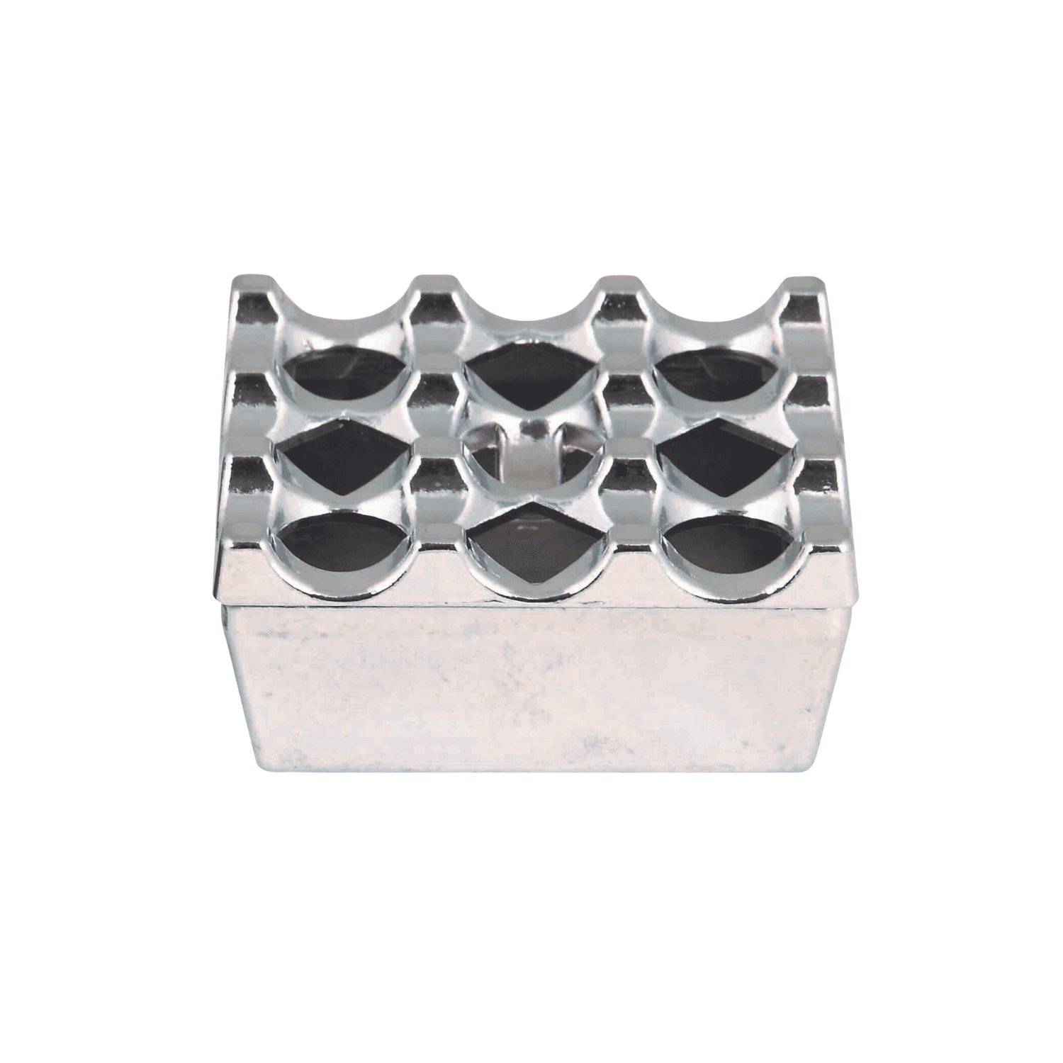 Cheffinox Square Ashtray - Chrome