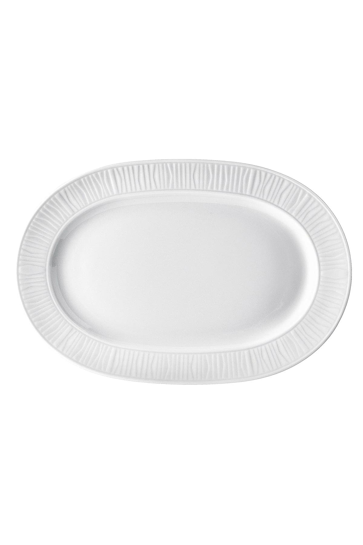 KUTAHYA PORCELAIN EMOTION 22 CM. BOAT PLATE WHITE