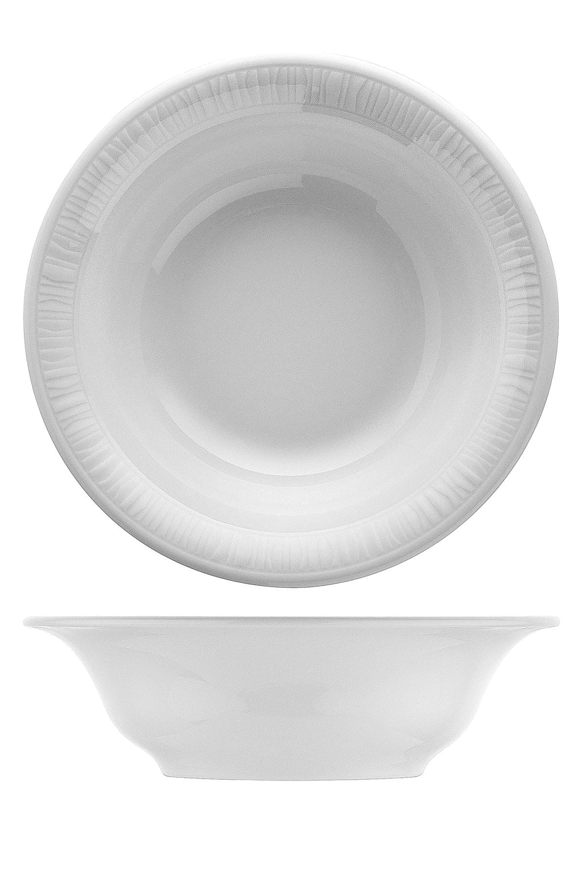 KUTAHYA PORCELAIN EMOTION 23 CM.COM.BOWL WHITE