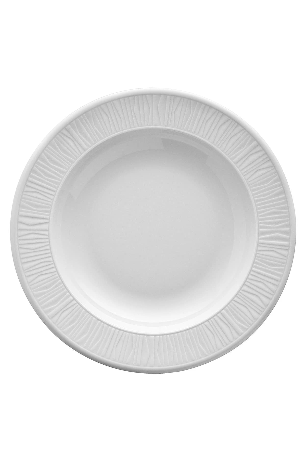 KUTAHYA PORCELAIN EMOTION 30 CM. DEEP PLATE WHITE