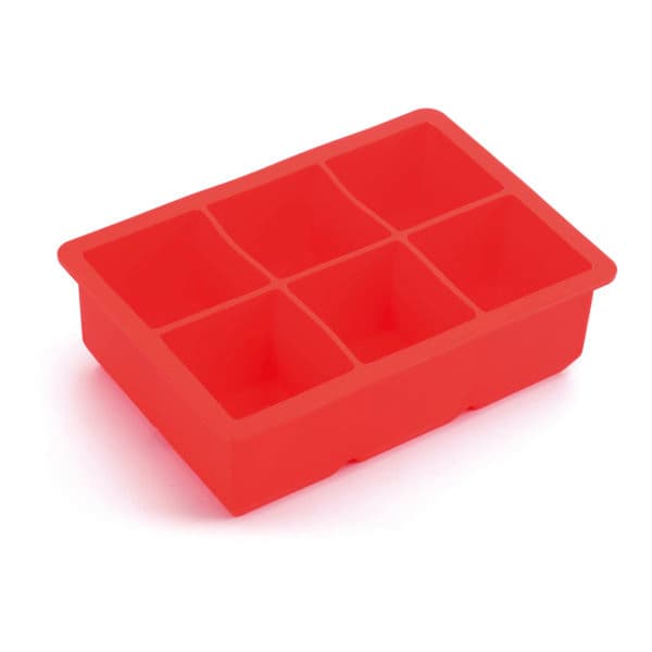 Groovy 6-Cube Large Ice Mold Tray (4.8cm)