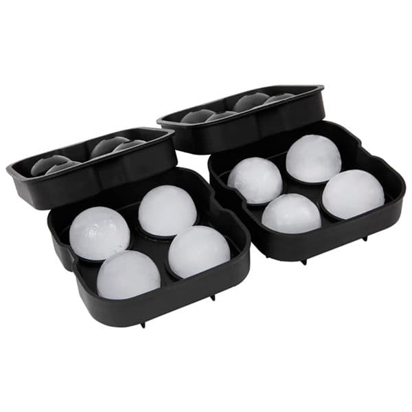 Groovy 4-Sphere Ice Mold Tray (4.5cm)