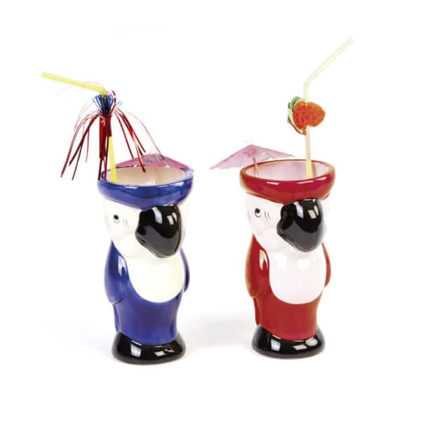 Groovy Ceramic Tiki Mug - Bamboo (400ml)