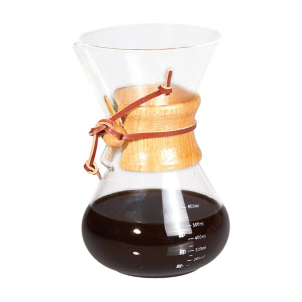 Groovy Glass Pour-Over Coffee Brewer (600ml)