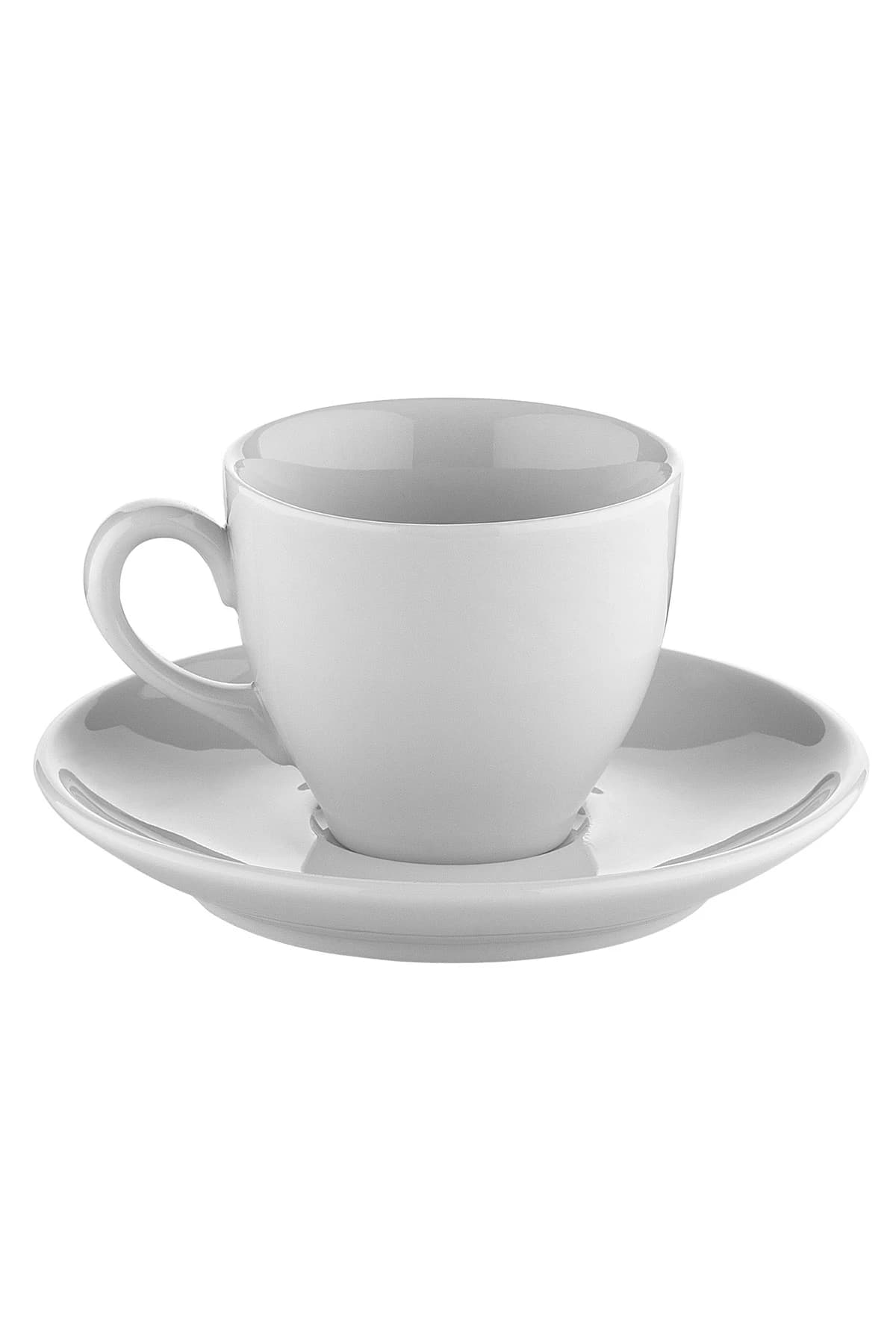 KUTAHYA PORCELAIN LIMA ESPRESSO COFFEE PLATE WHITE