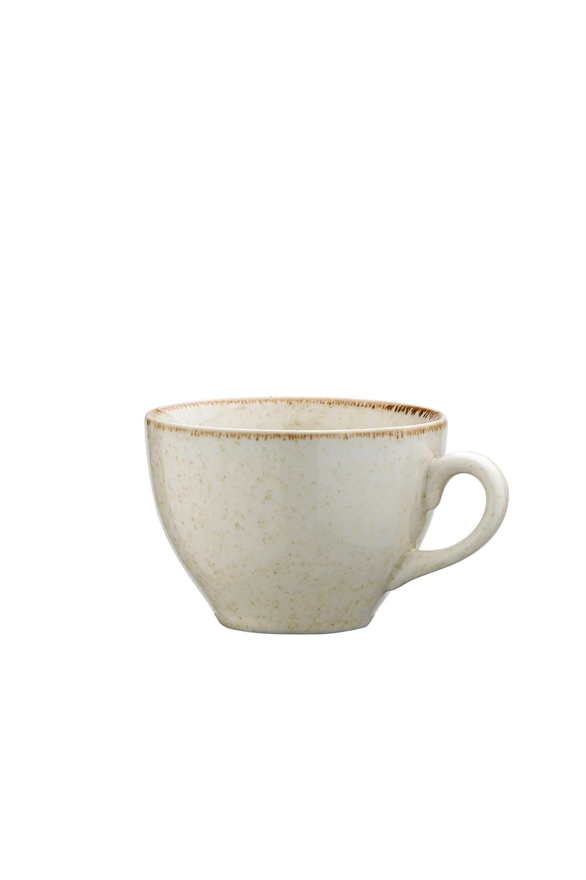 KUTAHYA PORCELAIN LİMA COFFEE CUP PEARL 02 CINNAMON