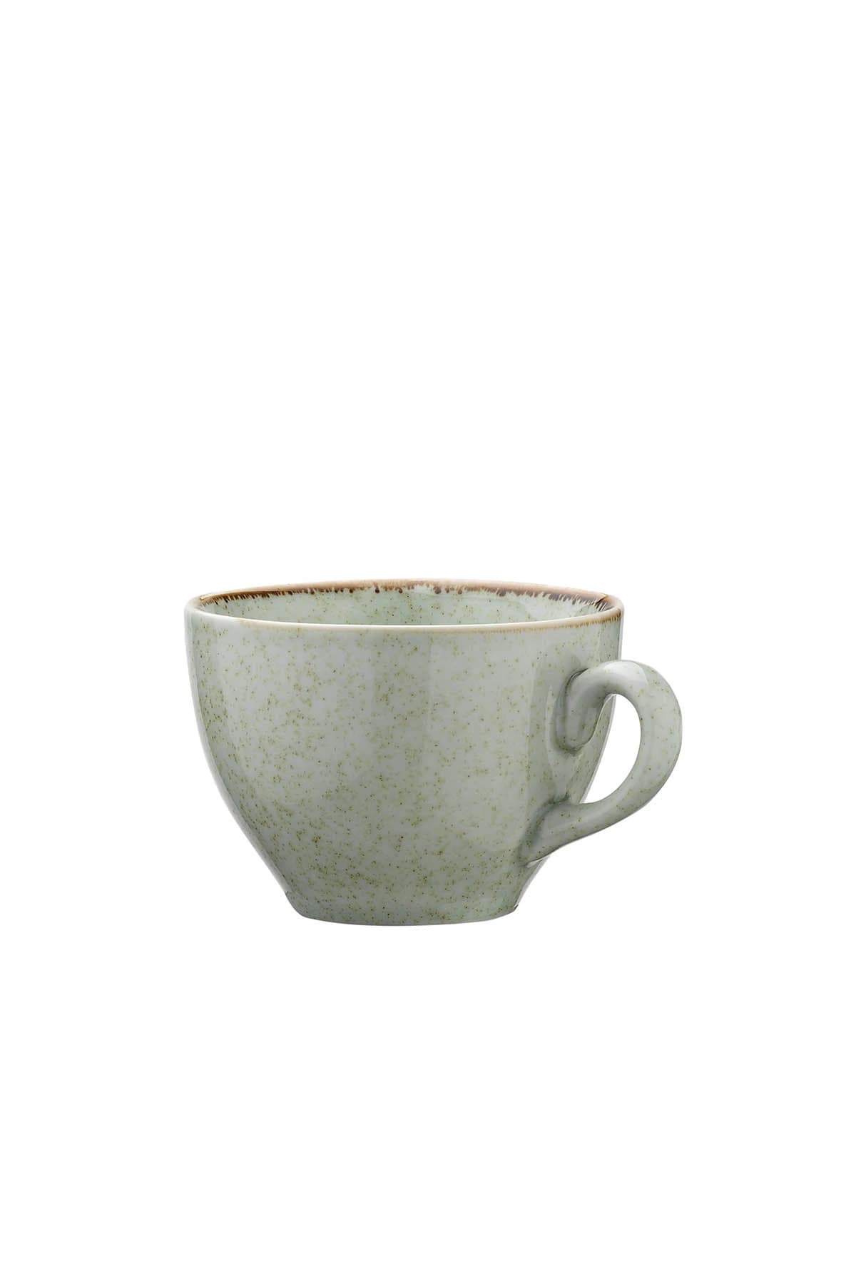 KUTAHYA PORCELAIN LİMA COFFEE CUP PEARL 03 GREEN