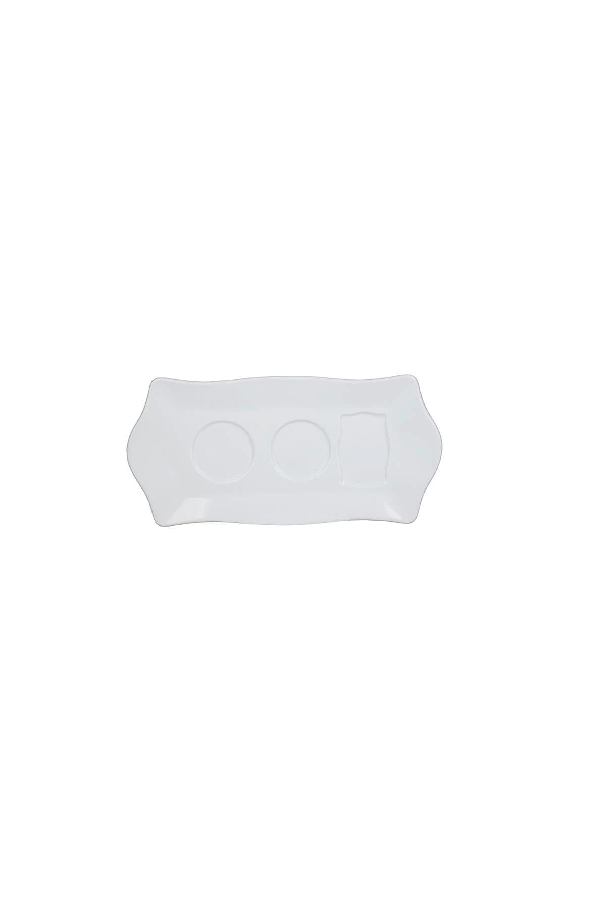 KUTAHYA PORCELAIN LIMAGOS 24.6X11.8 CM. COFFEE PRESENTATION TRAY