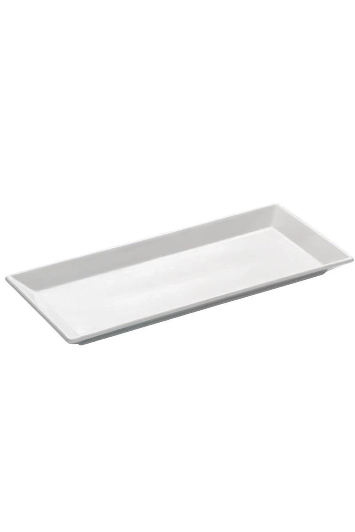 KUTAHYA PORCELAIN PERGE 36 CM. BOAT PLATE (35.5X26) UNDECORATED