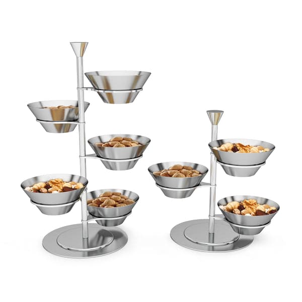 Rotating Snack Stand Round