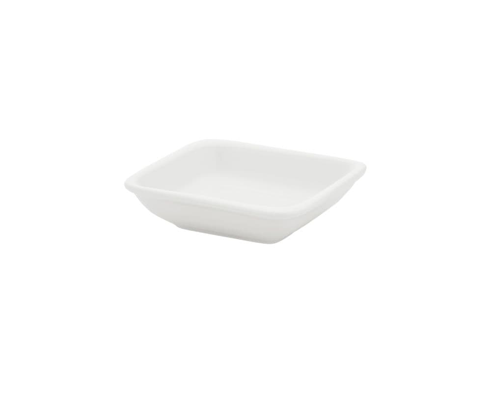 White Arel Square Bowl 15 cm (11 x 10