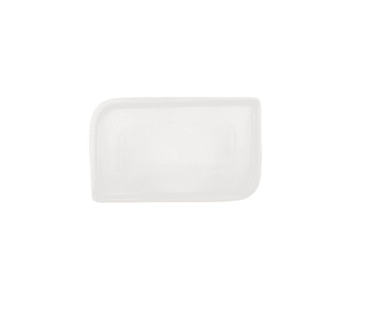White Arel Rectangular Plate 40 cm (36 x 21