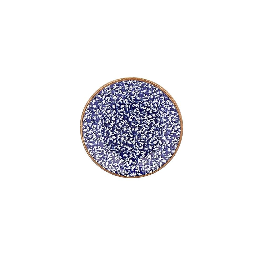 Edera Cobalt Tea Saucer 16 cm