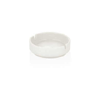 White Gastro Ashtray 10 cm