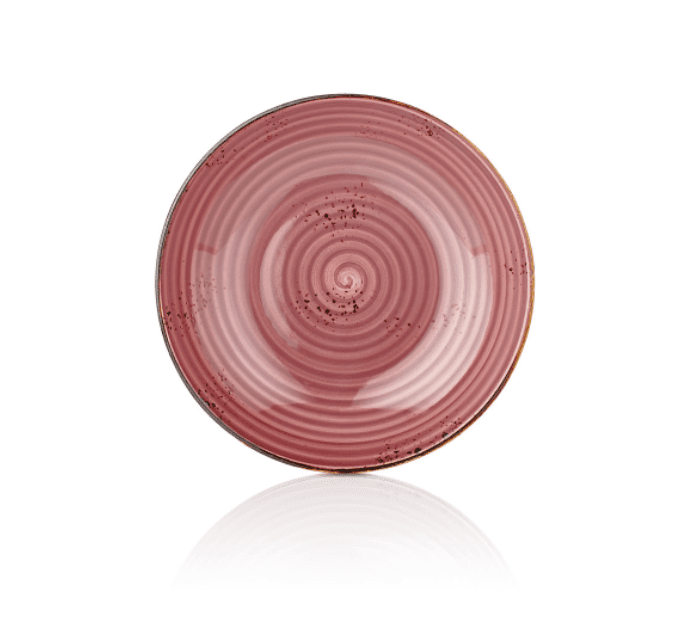 Rose Flavor Deep Plate 21 cm (800 cc