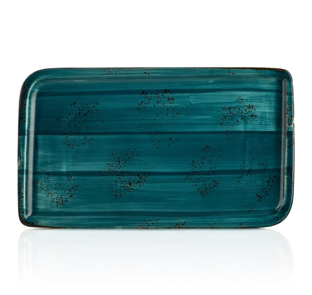 Tropical Arel Rectangular Plate 28 cm (24 x 15