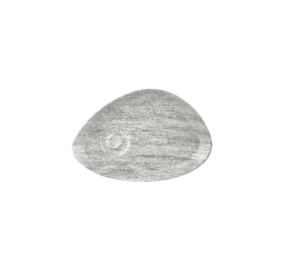 Island Ombra Zest Tea Presentatıon Plate (25 x 17 cm