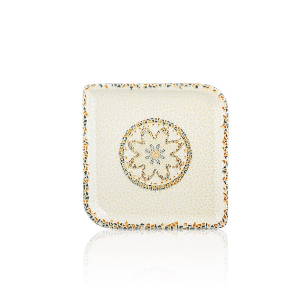 Tessera Arel Square Plate 25 cm